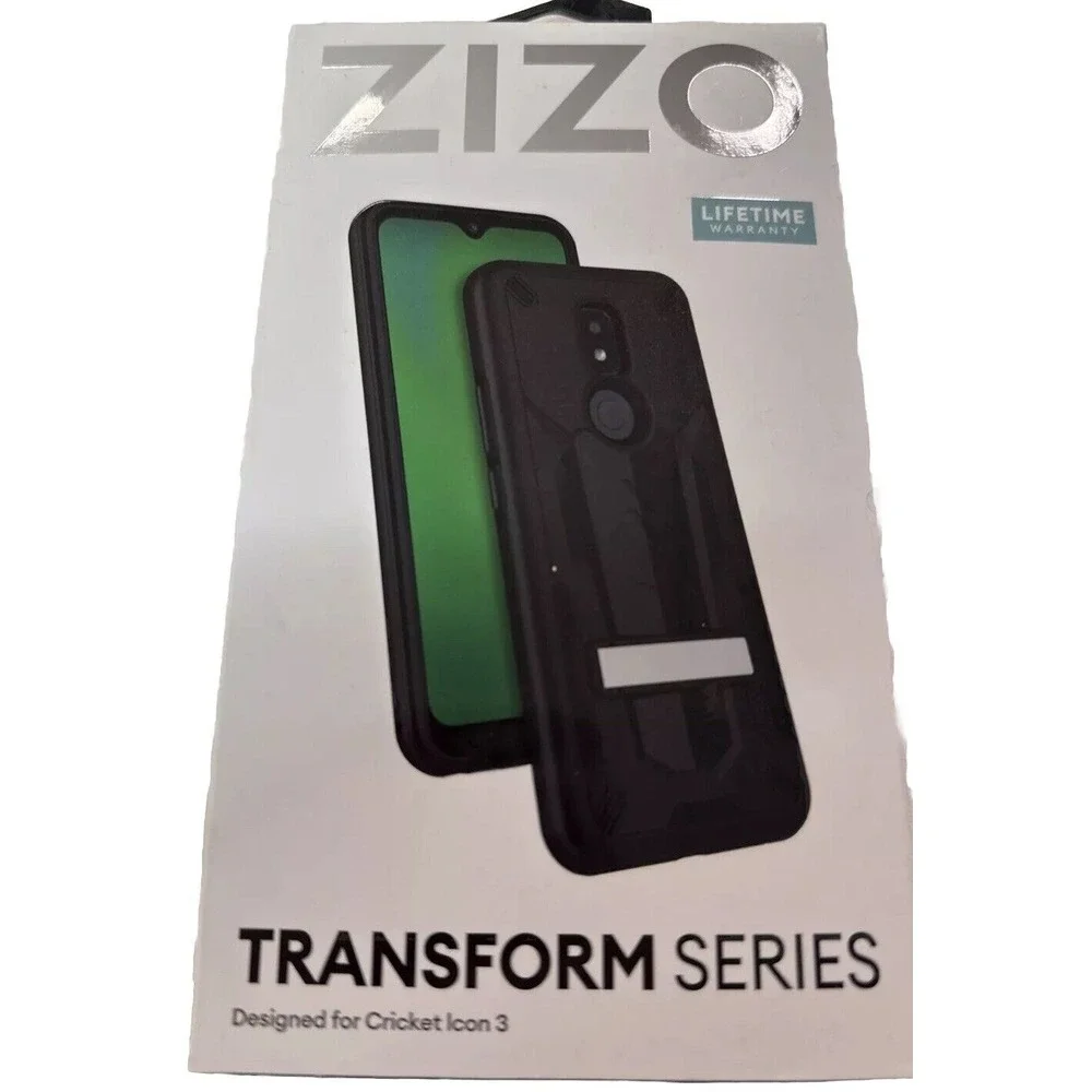 Zizo TRANSFORM Series for Cricket Icon 3 Case - Black‎